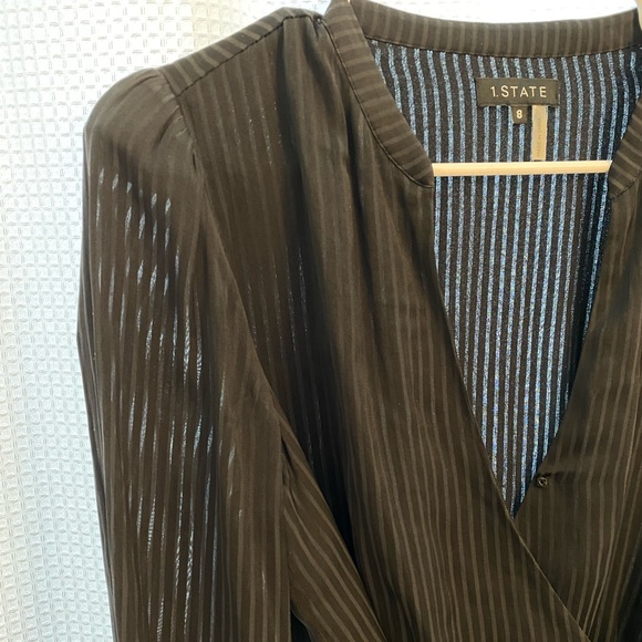 1.State Tonal Stripe Mini Dress - Picture 4 of 4